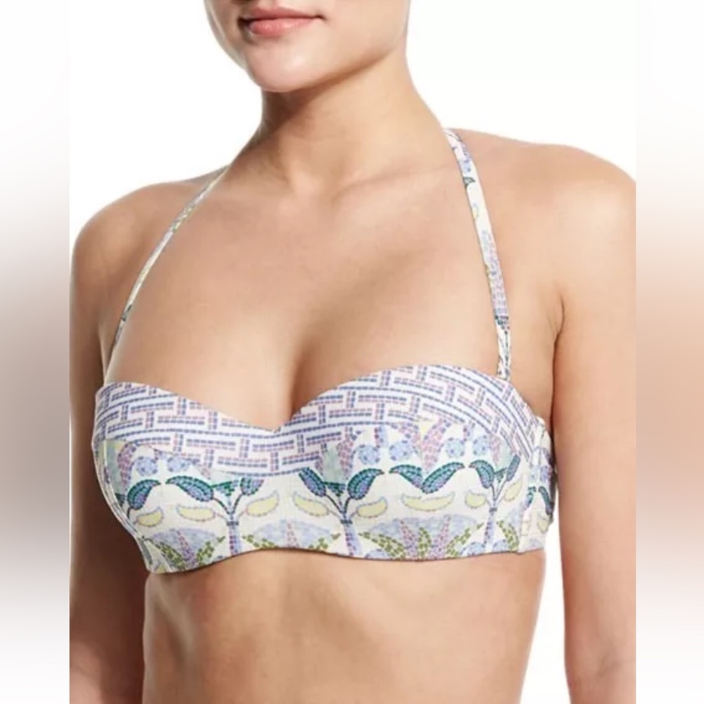 Tory Burch Provence Pompeii Mosaic underwire bandeau
